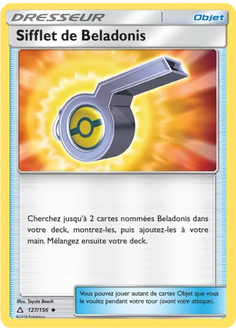 Sifflet de Beladonis
