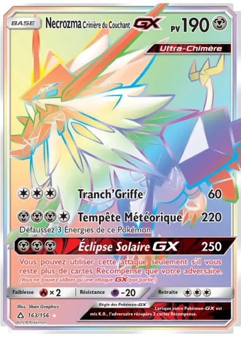 Necrozma Crinière du Couchant GX