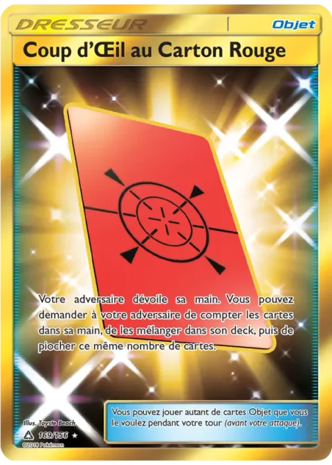 Coup d’Œil au Carton Rouge