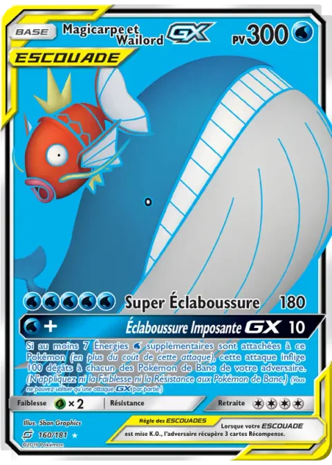 Magicarpe et Wailord GX