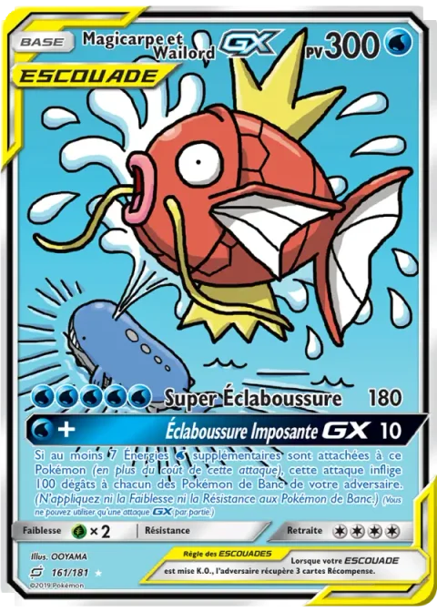 Magicarpe et Wailord GX