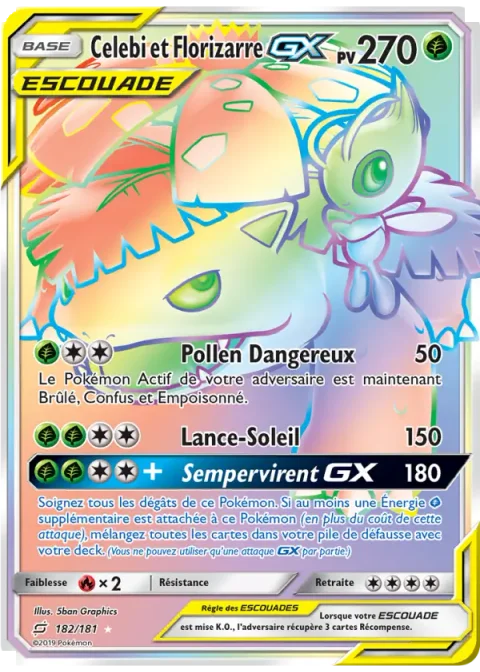 Celebi et Florizarre GX