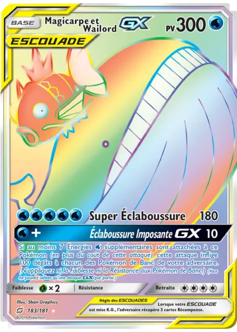 Magicarpe et Wailord GX