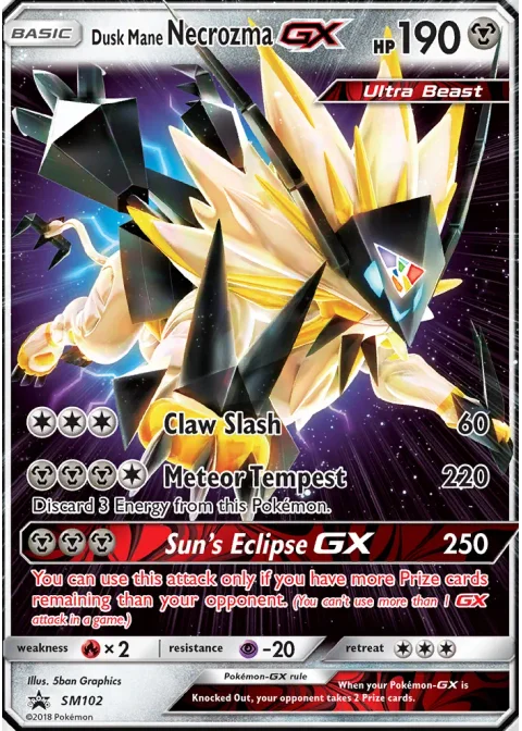Necrozma Crinière du Couchant GX