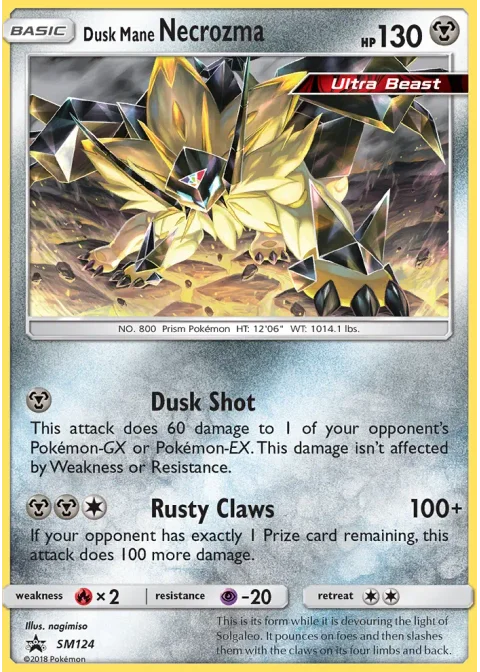 Necrozma Crinière du Couchant