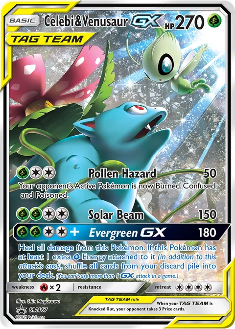 Celebi et Florizarre GX