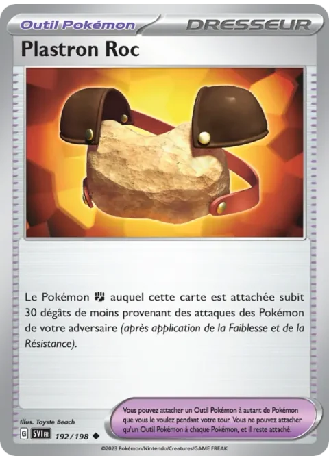 Plastron Roc