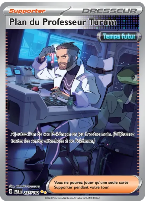 Plan du Professeur Turum