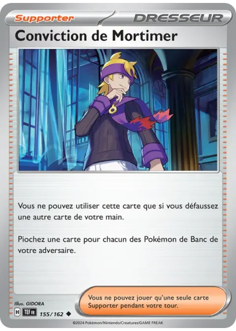 Conviction de Mortimer