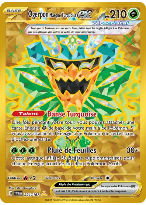 Ogerpon Masque Turquoise-ex