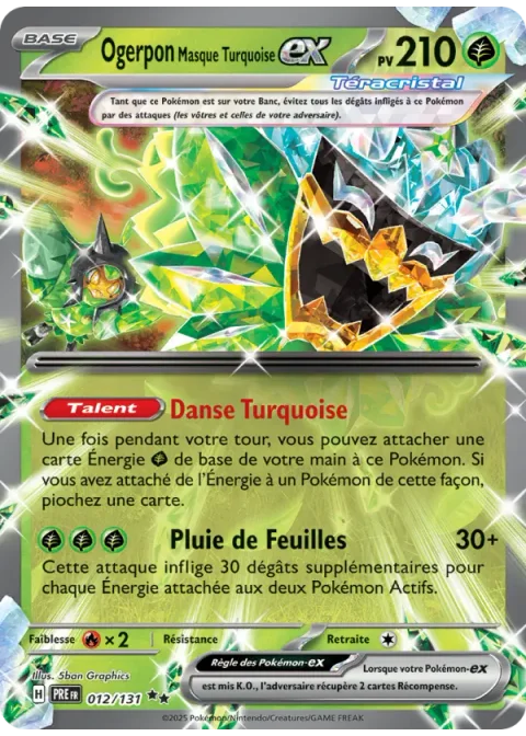 Ogerpon Masque Turquoise-ex