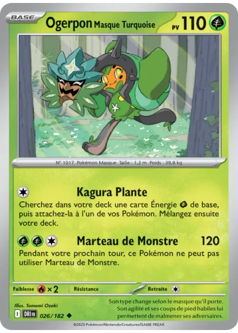 Ogerpon Masque Turquoise