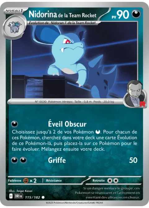 Nidorina de la Team Rocket