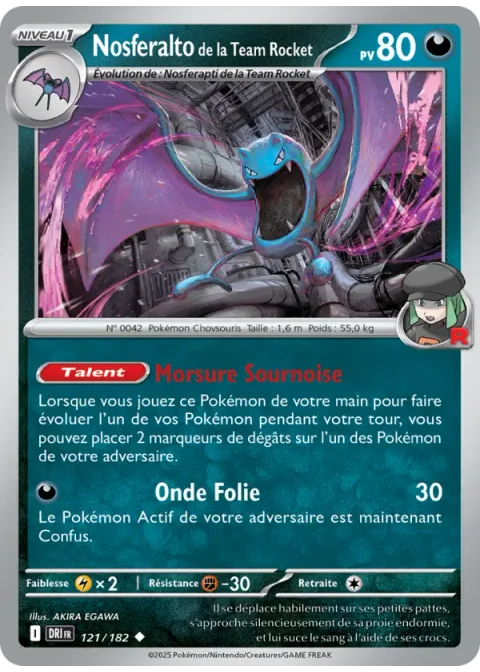 Nosferalto de la Team Rocket