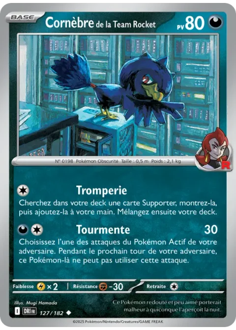 Cornèbre de la Team Rocket