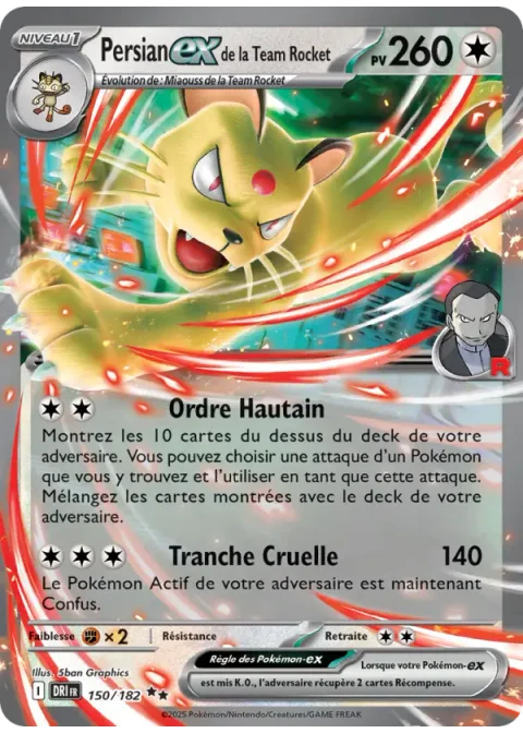 Persian-ex de la Team Rocket