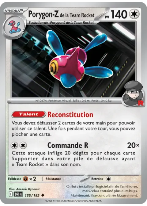 Porygon-Z de la Team Rocket