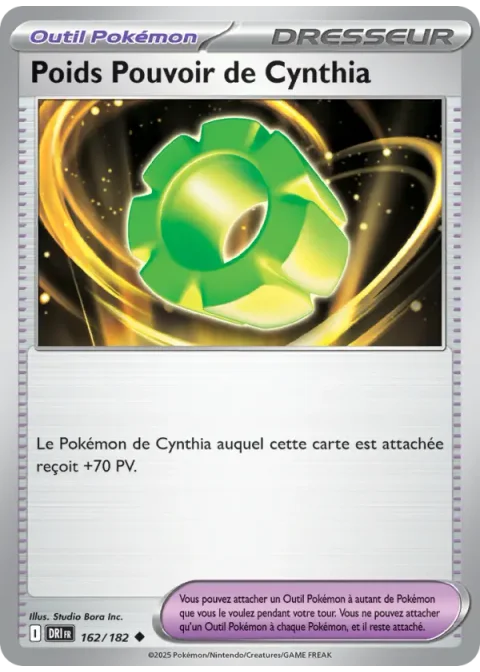 Poids Pouvoir de Cynthia