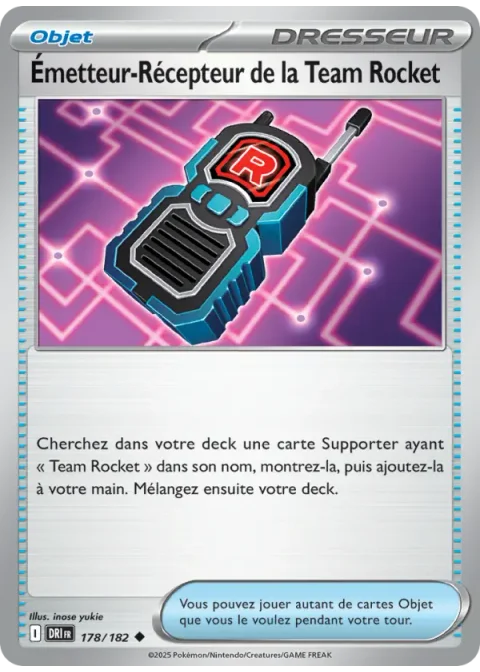 Émetteur-Récepteur de la Team Rocket