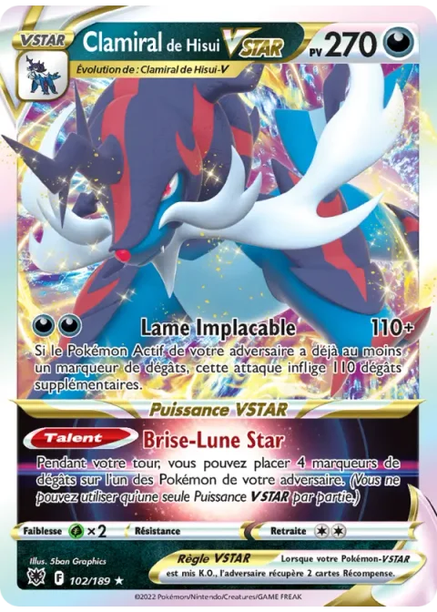 Clamiral de Hisui VSTAR