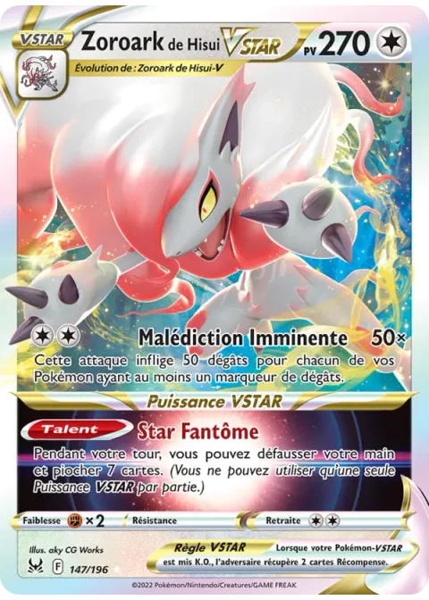 Zoroark de Hisui VSTAR