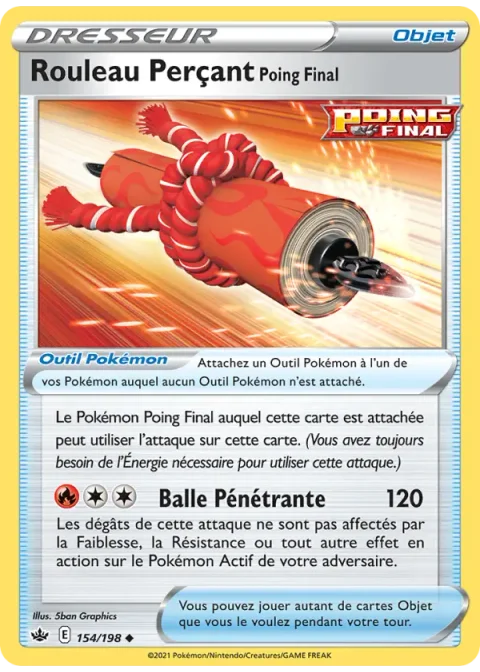 Rouleau Perçant Poing Final