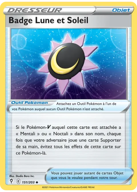 Badge Lune et Soleil