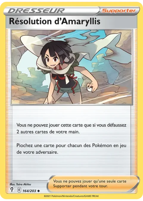 Résolution d'Amaryllis