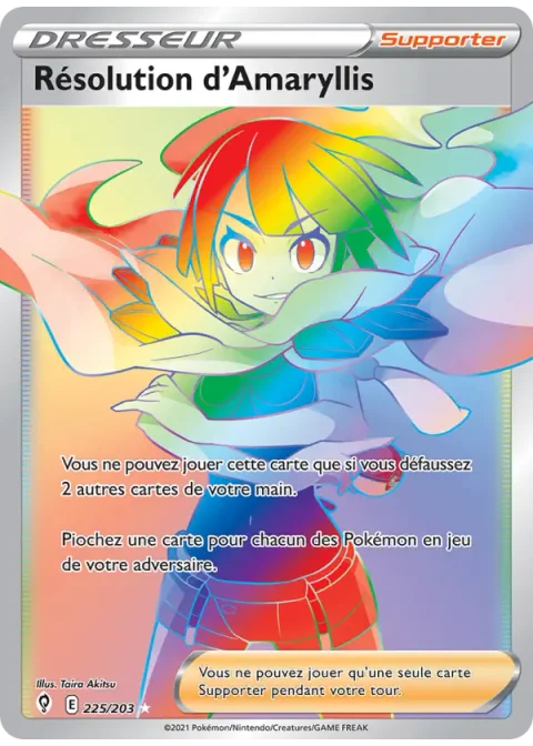 Résolution d'Amaryllis