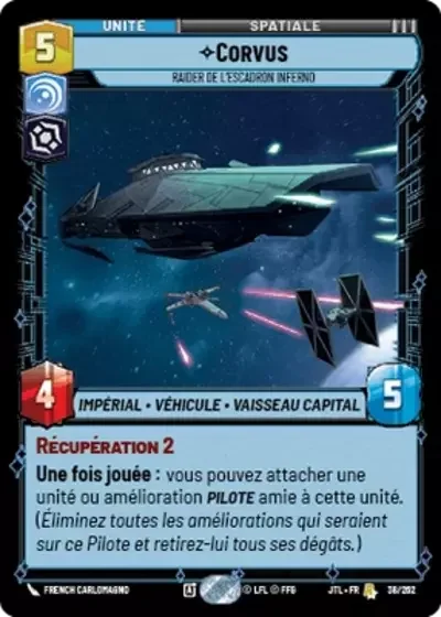 Corvus, Raider De L'Escadron Inferno