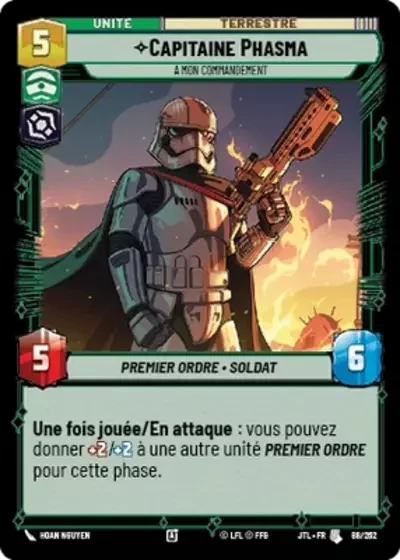 Capitaine Phasma, À Mon Commandement