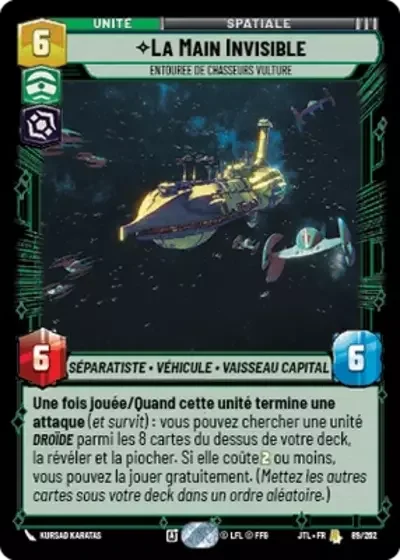 La Main Invisible, Entourée De Chasseurs Vulture