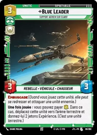 Blue Leader, Support Aérien Sur Scarif