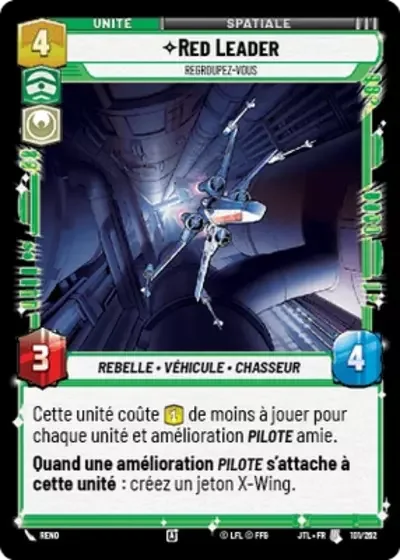 Red Leader, Regroupez-Vous
