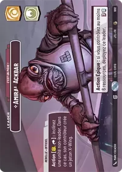 Showcase Amiral Ackbar, C'Est Un Piege