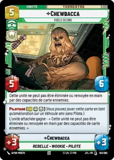Chewbacca, Fidèle Second