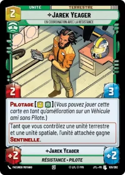 Jarek Yeager, En Coordination Avec La Résistance