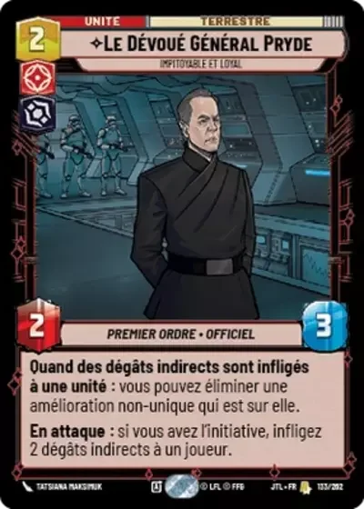 Le Dévoué Général Pryde, Impitoyable Et Loyal