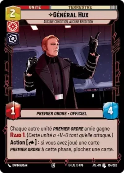 Général Hux, Aucune Condition, Aucune Reddition