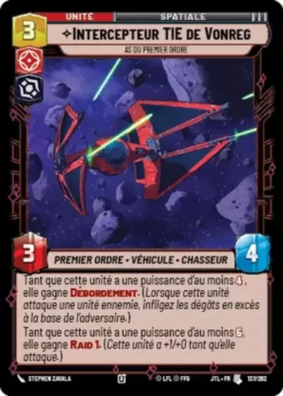 Intercepteur TIE de Vonreg, As Du Premier Ordre