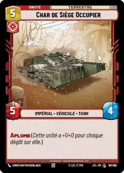 Char De Siege Occupier