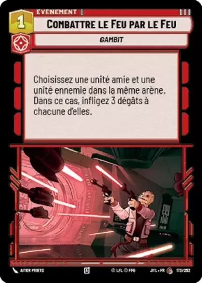 Combattre le Feu par le Feu