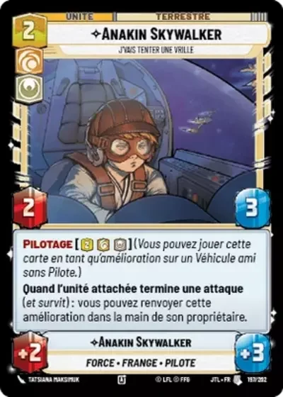 Anakin Skywalker, J'Vais Tenter Une Vrille