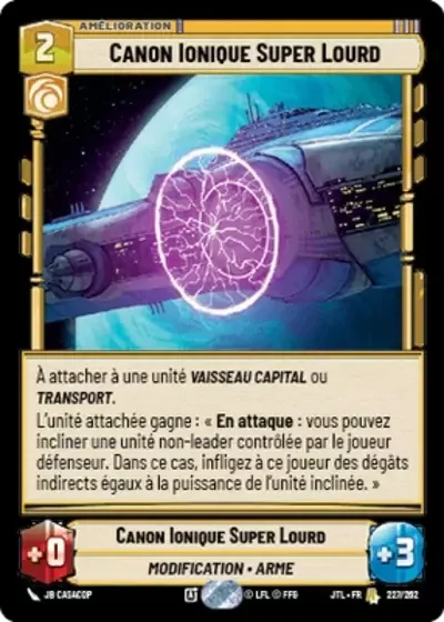 Canon Ionique Super Lourd