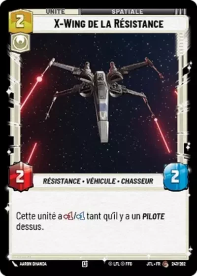 X-Wing de la Résistance
