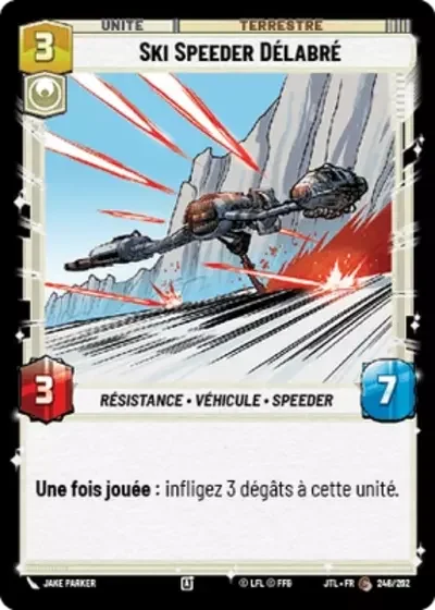 Ski Speeder Délabré