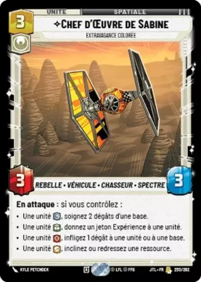 Chef d'Œuvre de Sabine, Extravagance Colorée