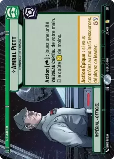 Hyperspace Amiral Piett Commandant De Larmada