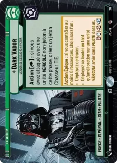 Hyperspace Dark Vador Leader De Lescadron Victor
