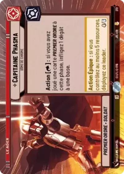 Hyperspace Capitaine Phasma Dome De Chrome